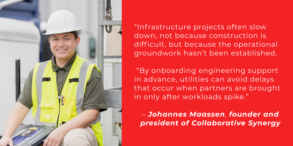 Photo of Johannes Maassen, president, Collaborative Synergy with quote.